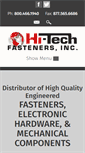 Mobile Screenshot of hitechfasteners.com